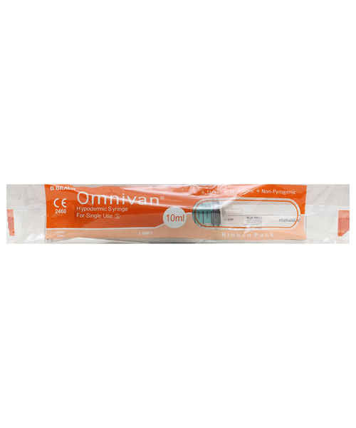 2 x  B Braun Omnivan 10ml Duo Syringe with Needle - 21G x 1.5Inch Pack of 50 (4751021V-IN-OYS)