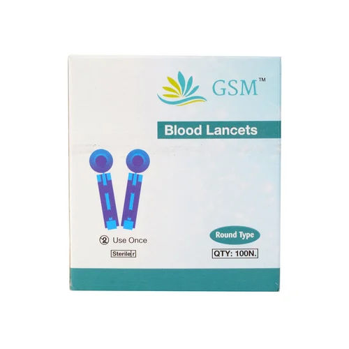10 x  GSM Lancet Round - Pack of 100