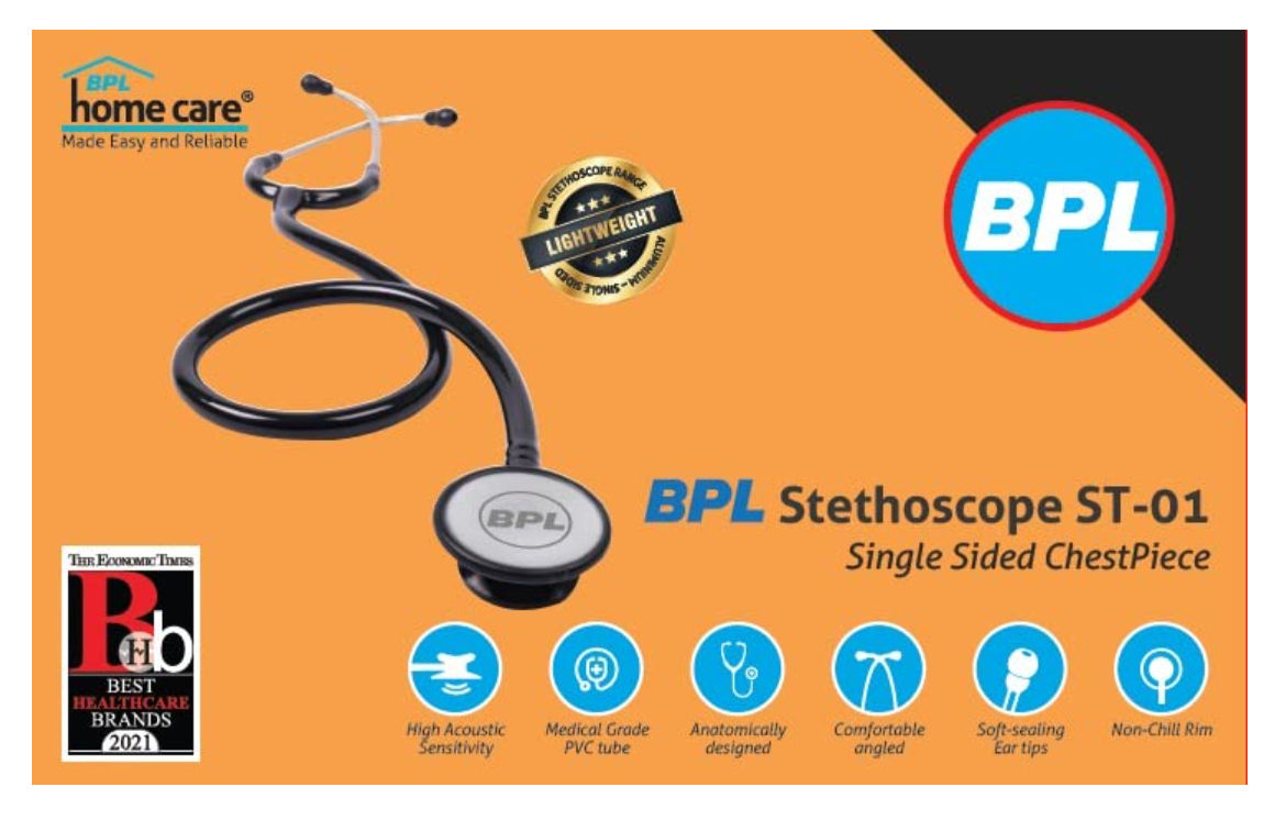 2 x  BPL Stethoscope (ST01)